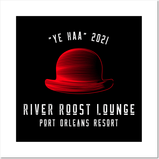 The River Roost Lounge Port Orleans Resort Riverside Wall Art by Joaddo